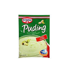 First time in Canada, Pistachio pudding