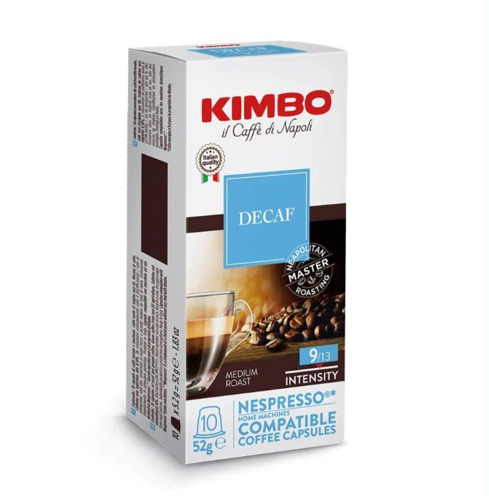 Best Decaf Coffee Canada Kimbo Espresso 10 Capsules – ItalianMart