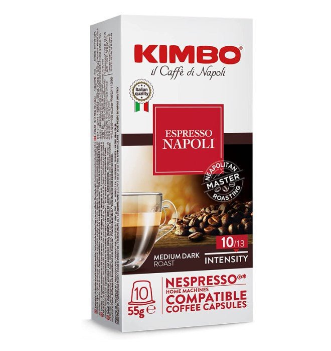 Kimbo Coffee Canada | Napoli Coffee | 10 Capsules – ItalianMart