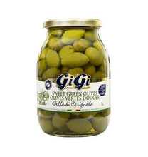 Sweet Green Olives Gigi 1L
