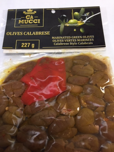 Ca Mucci Olives Calabrese "Marinated Green Olives" - 227g