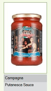 $2.79 Puttanesca sauce for pasta 350 gr - ItalianMart
