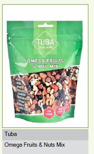 Omega Fruit and Nuts mix