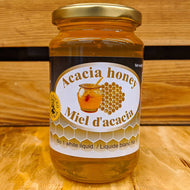 "Acacia Honey " Unprocessed - 454g - GLASS - ItalianMart