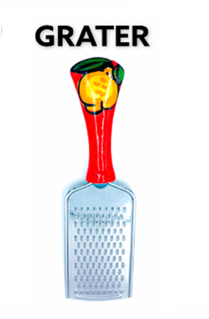 Amalfi Cheese Grater (Grattugia), CERAMIC HANDLE - ItalianMart