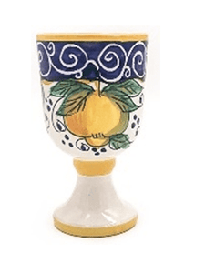 Amalfi Goblet | Italian ceramic - ItalianMart