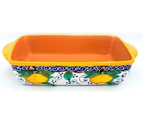 Amalfi Oven Casserole, Italian ceramic - ItalianMart