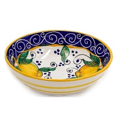 Amalfi soup bowl | Italian ceramic - ItalianMart