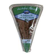 Anchovy fillets with Garlic & Parsley in sunflower oil | 80g - ItalianMart