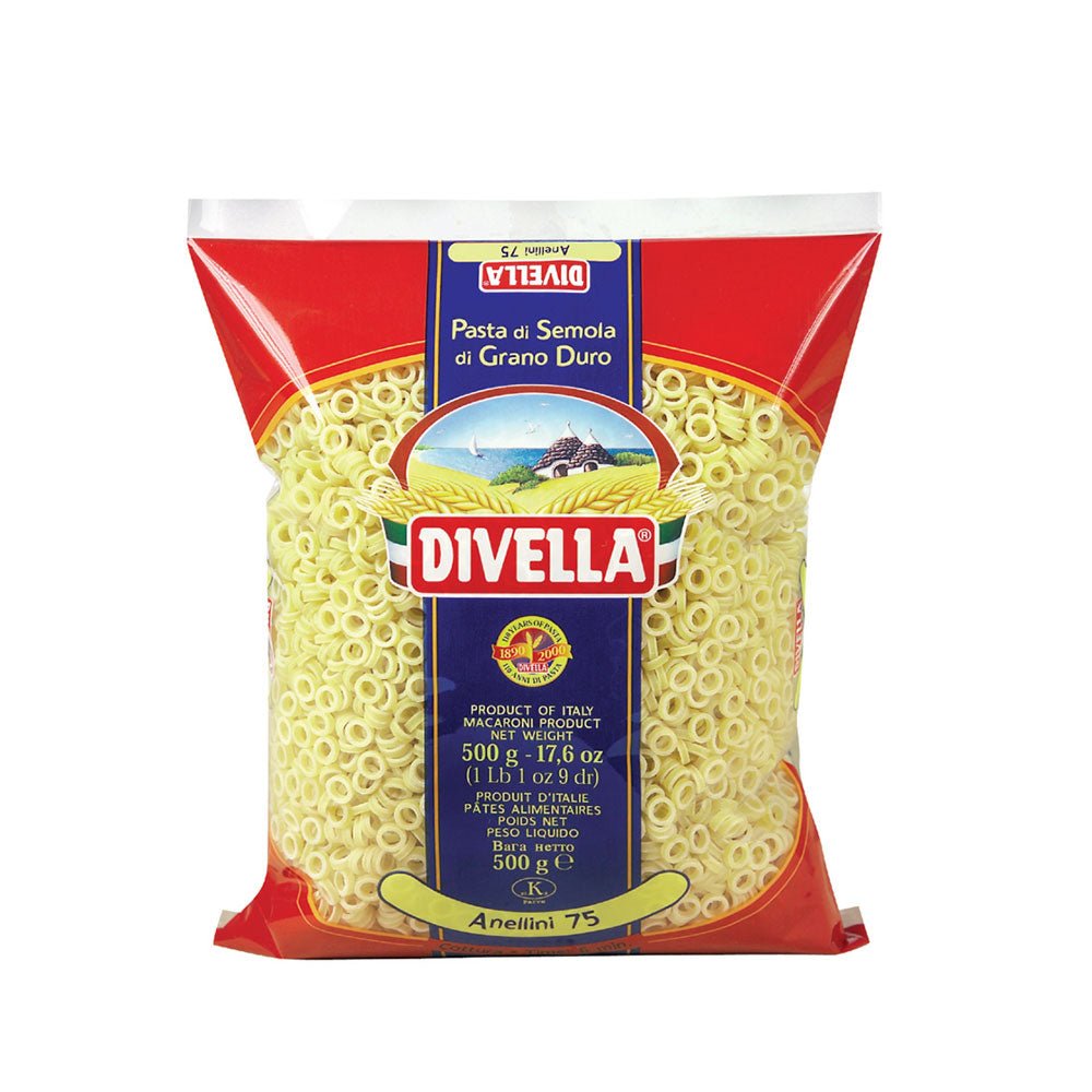 Anellini pasta | Divella | 500gr - ItalianMart