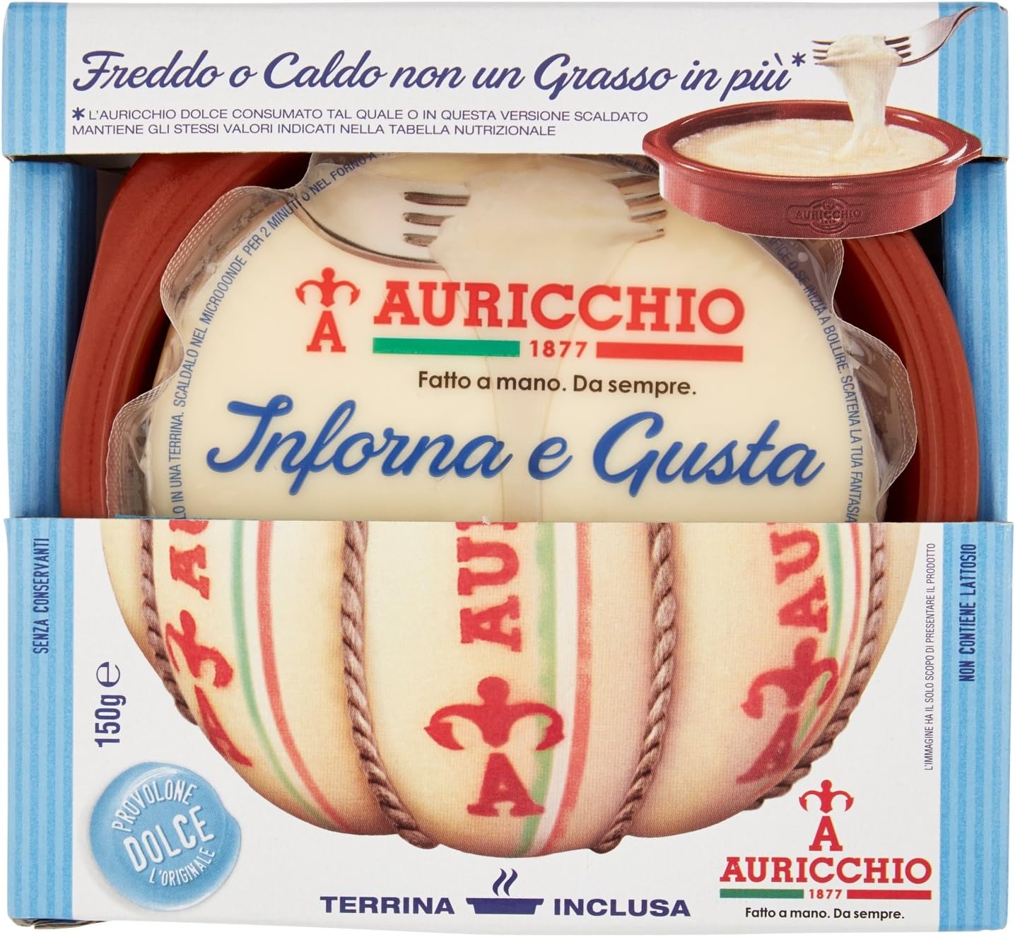 AURICCHIO Sweet PROVOLONE 150 GR - ItalianMart