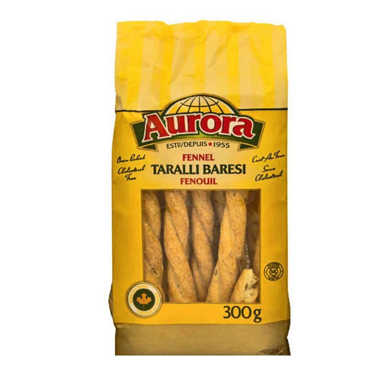 Aurora Fennel Taralli Baresi 300gr - ItalianMart