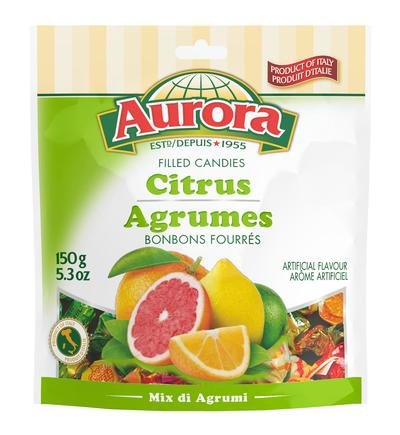 Aurora Hard Candies with Citrus Mix 150g - ItalianMart