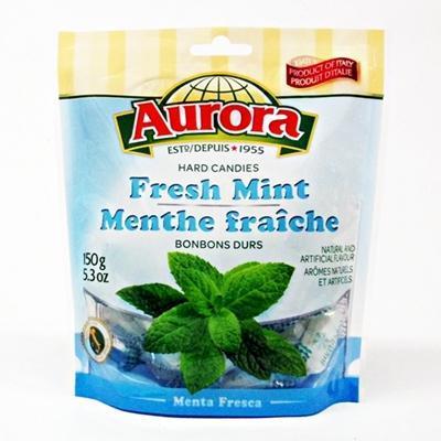 Aurora Hard Candies with Fresh Mint 150g - ItalianMart