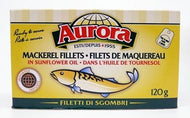 Aurora Mackerel Fillets 120gr - ItalianMart