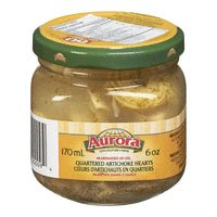 Aurora Marinated Quartered Artichoke Hearts 170ml - ItalianMart