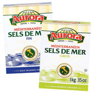 Aurora Medirerranean Sea Salt - Coarse & Fine - 1kg - ItalianMart