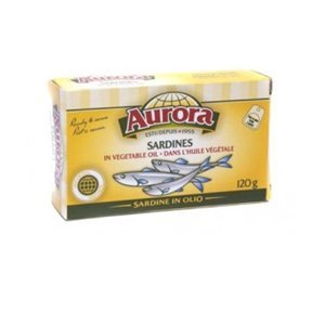 Aurora Sardines in Oil - 120gr - ItalianMart