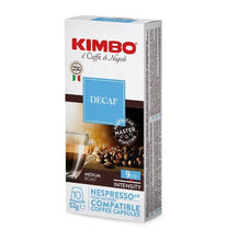 Best Decaf Coffee Canada | Kimbo Espresso | 10 Capsules - ItalianMart
