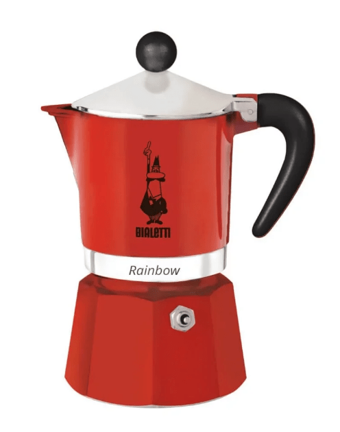 Bialetti Red Moka Express | 1 Cup Espresso Maker - ItalianMart