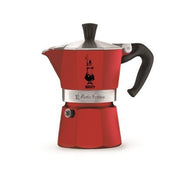 Bialetti Red Moka Express | 3 Cup Espresso Maker - ItalianMart