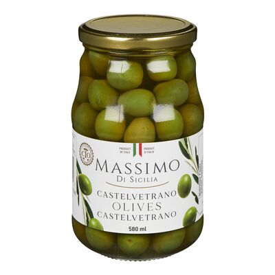 Castelvetrano Olive | Massimo | 580ml - ItalianMart