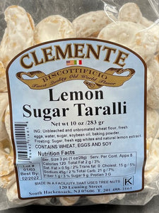 Clemente Original Lemon Sugar Taralli - 294g - ItalianMart