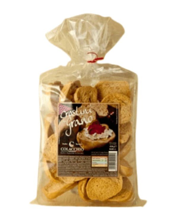 Colacchio Whole Wheat Crostini 250gr - ItalianMart