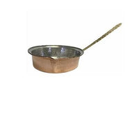Copper pan with long handle - ItalianMart