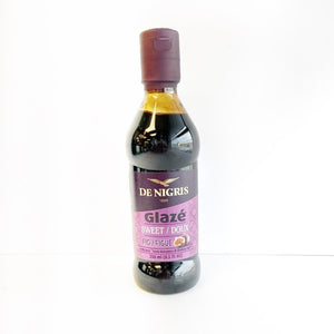 De Nigris Glaze Sweet Fig Balsamic Vinegar of Modena 250ml - ItalianMart