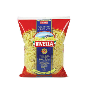 Divella "Paternosti Lisci - 62" Pasta - 500gr - ItalianMart