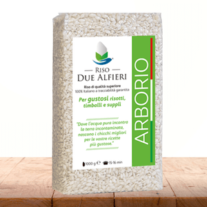 Due Alfieri "Arborio" Rice - 1000g - ItalianMart