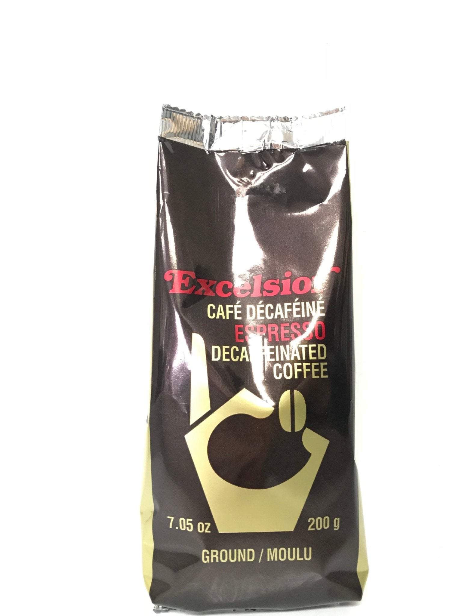 Excelsior Espresso Decaff 200Gr - ItalianMart