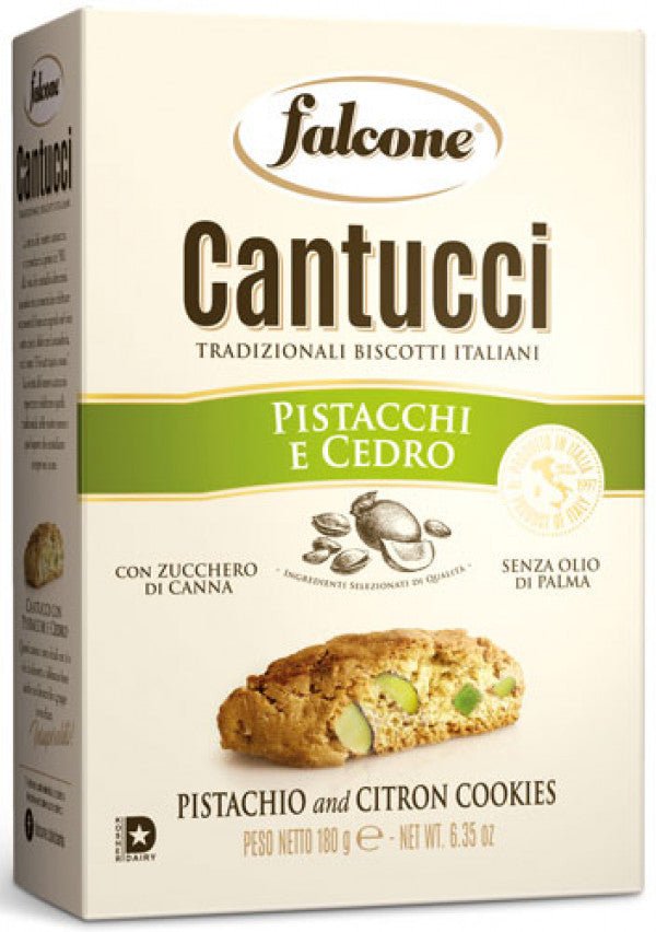 Falcone Cantucci D'Abruzzo with Pistachio 180g - ItalianMart