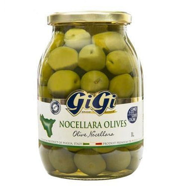 Gigi Nocellara Olives 1L - ItalianMart