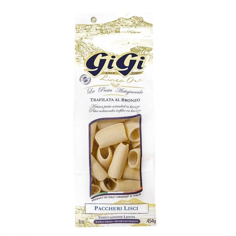 Gigi Paccheri Lisci Pasta 454gr - ItalianMart