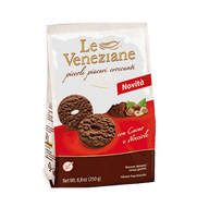 Gluten free cookies | Le Veneziane | Cocoa | 250gr - ItalianMart