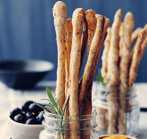 Grissini Whole Wheat Breadsticks 125gr - ItalianMart