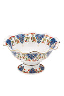 Hand painted porcelain, fruit bowl - ItalianMart