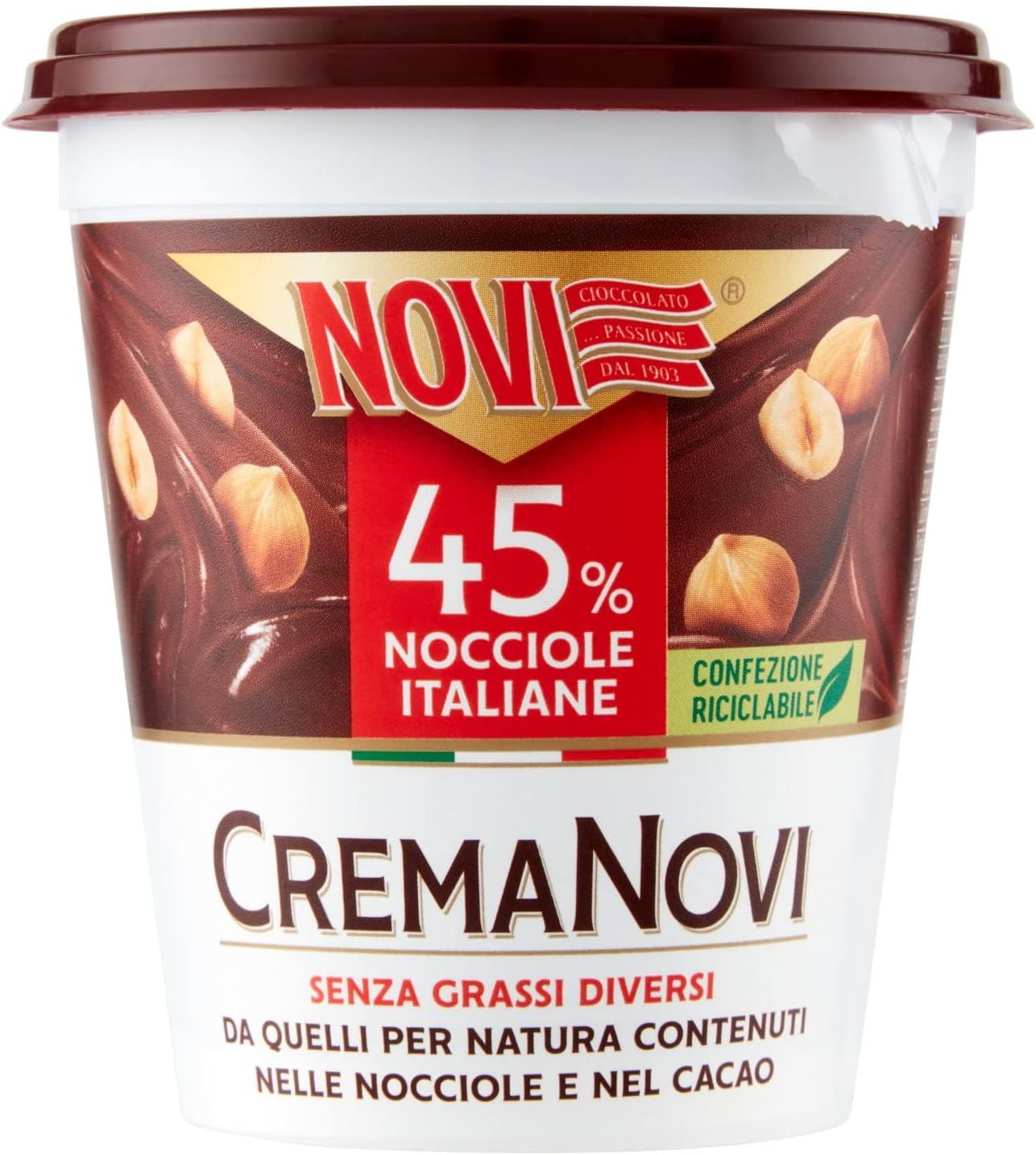 hazelnuts and cocoa spread crema novi 200g