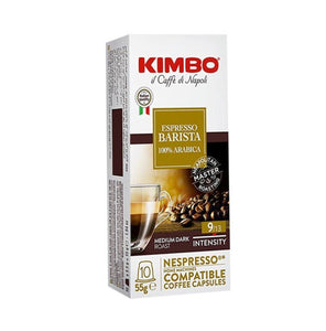 Italian Coffee Nespresso Pods | Kimbo Espresso | 10 Capsules - ItalianMart