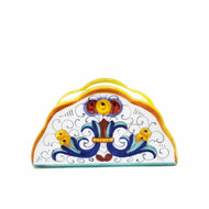 Italian kitchenware | Ricco Deruta | Napkin holder 14cm - ItalianMart