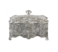 Jewelry box Silver pattern - ItalianMart