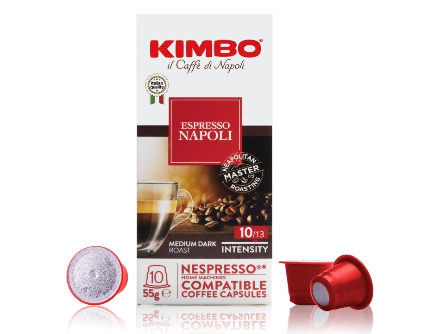 Kimbo Coffee Canada | Napoli Coffee | 10 Capsules - ItalianMart