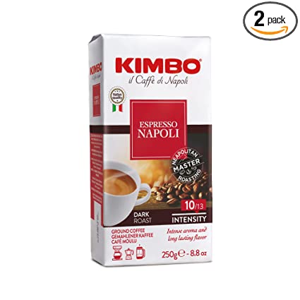 Kimbo Espresso Napolitan Ground Coffee 250gr - ItalianMart