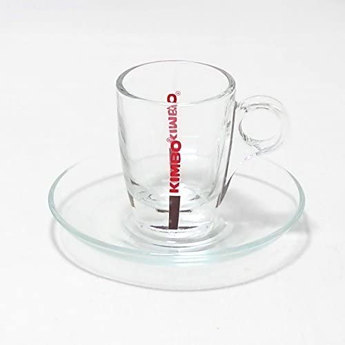 Kimbo Glass Espresso Cup (6/set) - ItalianMart