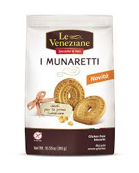 Le Veneziane I Munaretti Corn biscuits 300gr - Gluten Free - ItalianMart