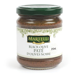 Martelli Black Olive "PATE" - 212ml - ItalianMart