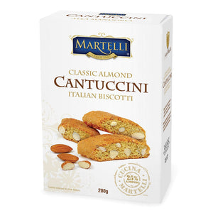 Martelli Cantuccini Italian Biscotti Almond 200g - ItalianMart