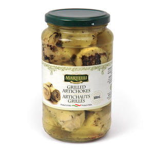 Martelli Grilled Artichokes 500ml - ItalianMart